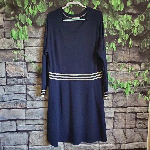 Boden Hilda Wool Sweater Dress Size 16R - Picture 2 of 6